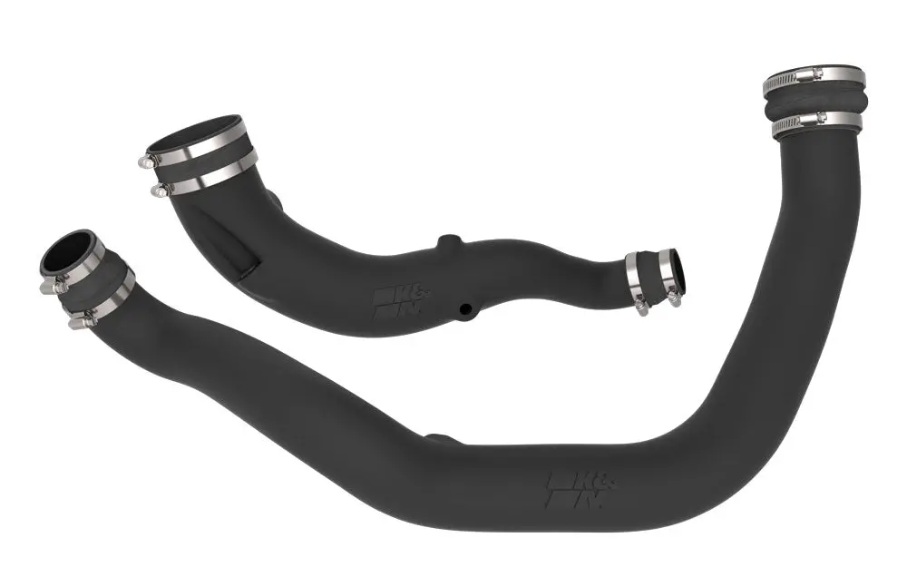 K&N - Performance Inlet Pipes - Aircharger; Inlet Pipes; Ford F150/Raptor V6-3.5L F/I, 2021-2023 (63-2621) 1