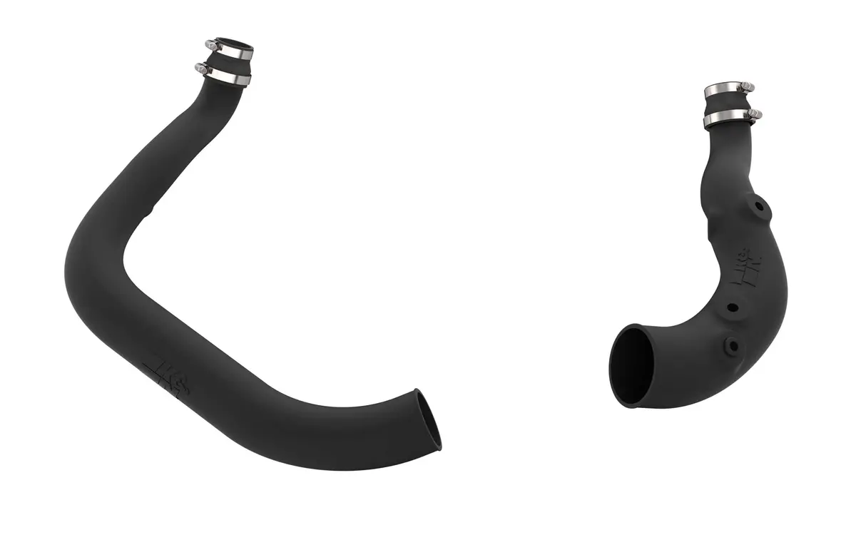 K&N - Performance Inlet Pipes - Aircharger; Inlet Pipes; Ford F150 Raptor V6-3.5L F/I, 2018-2020 (63-2623) 1