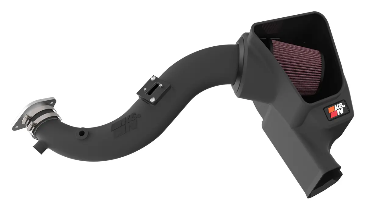 K&N - Performance Air Intake System - Aircharger; 2024 Ford Mustang Ecoboost L4-2.3L F/L Turbo (63-2627) 1