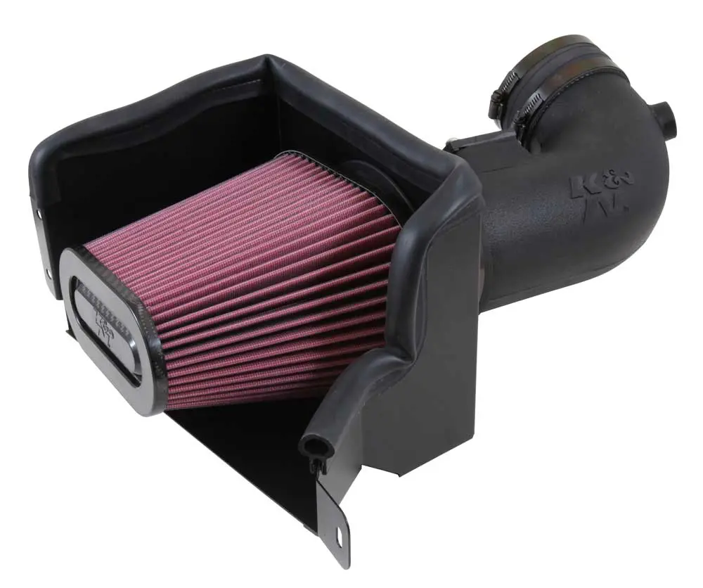 K&N - Performance Air Intake System - Aircharger; Chevrolet Corvette V8-6.2L F/I, 2014-2019 (63-3081) 1