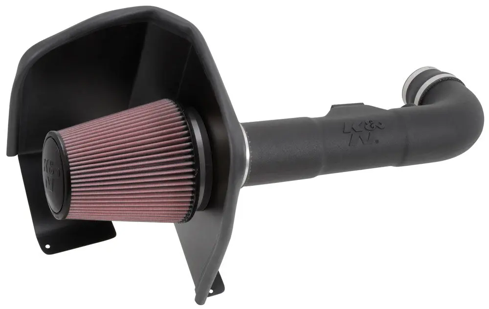 K&N - Performance Air Intake System - Aircharger; Chevrolet/Gmc 1500 V8-5.3/6.2L F/I, 14-20 (63-3082) 1
