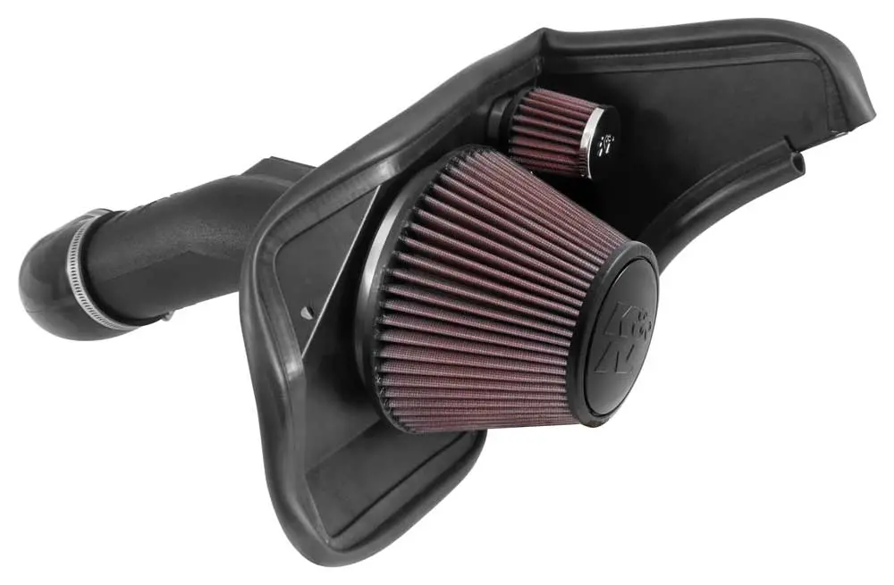 K&N - Performance Air Intake System - Aircharger; Cadillac Ats V6-3.6L F/I, 2013-2017 (63-3084) 1