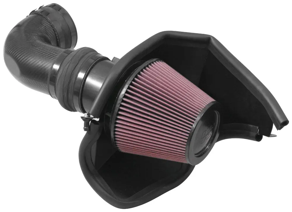 K&N - Performance Air Intake System - Aircharger; Chevrolet Camaro Zl1 V8-6.2L F/I, 2017-2023 (63-3099) 1