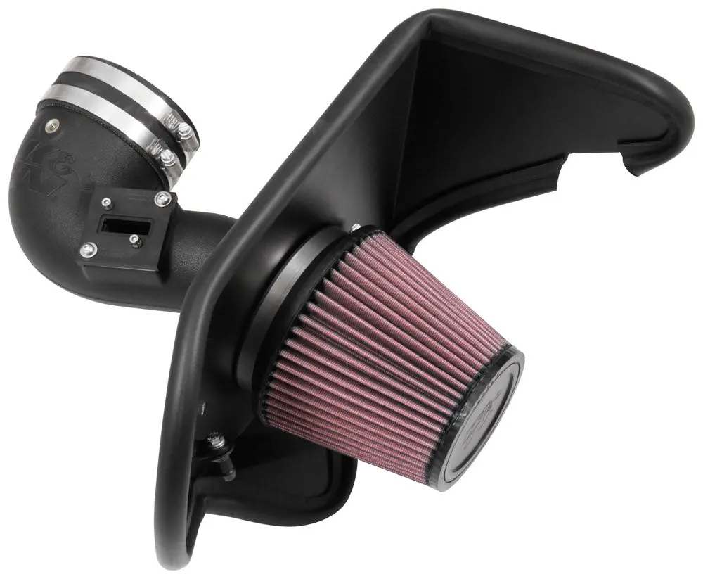 K&N - Performance Air Intake System - Aircharger; Chevrolet Camaro L4-2.0L F/I Turbo, 2016-2023 (63-3105) 1