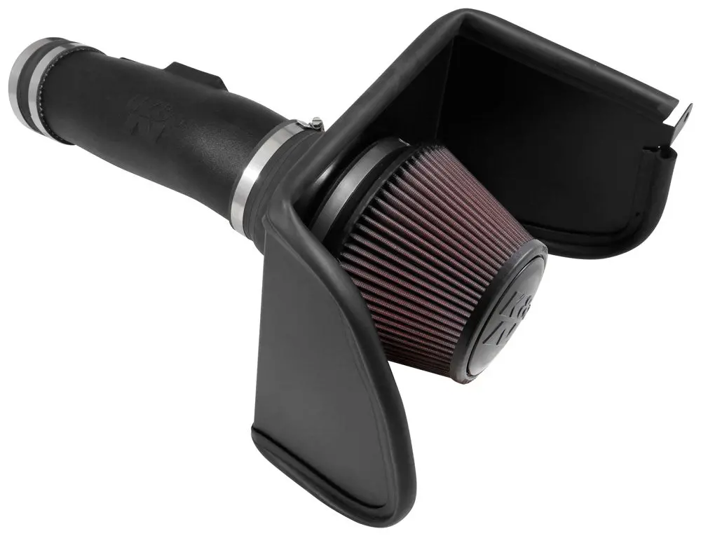 K&N - Performance Air Intake System - Aircharger; Nissan Titan V8-5.6L F/I, 2017-2023 (63-6019) 1