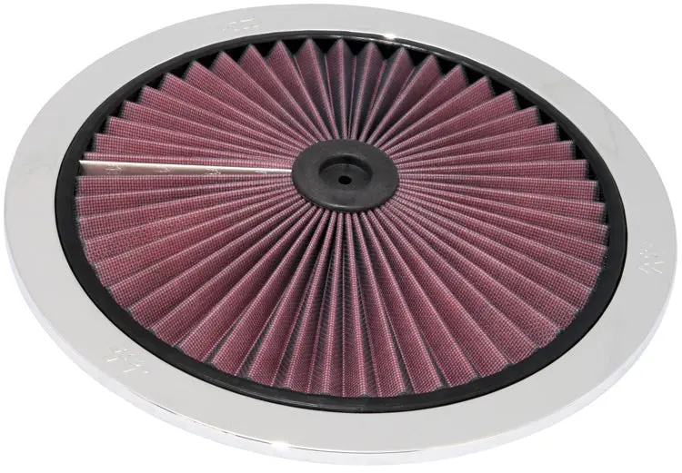 K&N - X-Stream Top Filter - X-Stream Top 14" Od / Chrome (66-1401Xp) 1