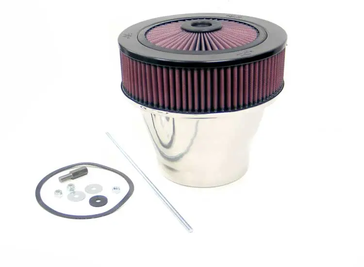 K&N - X-Stream Top Assembly - 5-1/8"Flg, 9"Od, 2-3/4 Vel Stack W/X-Stream Top (66-3160) 1