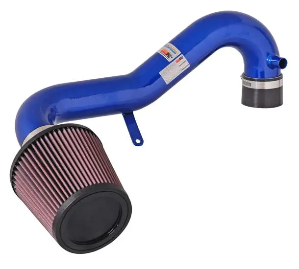 K&N - Performance Air Intake System - Typhoon; Honda Civic, L4-1.7L (Sr) '01-05; Blue (69-1008Tb) 1