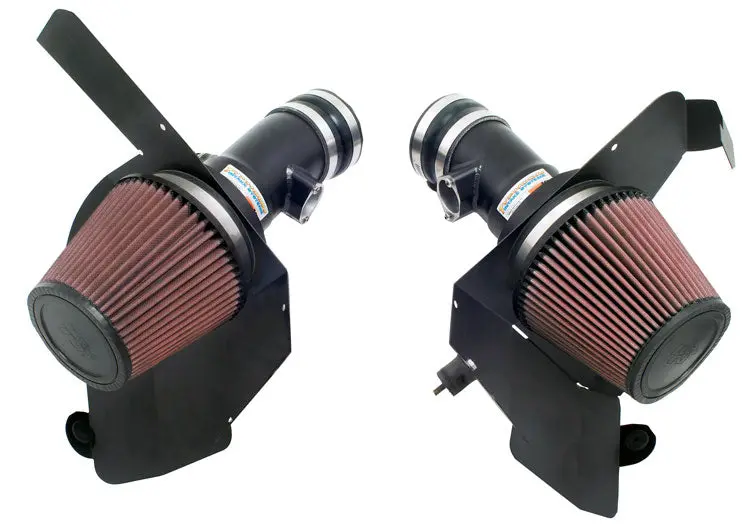 K&N - Performance Air Intake System - Typhoon; Bmw M5 V10-5.0L F/I, 2005-2008 (Flat Black) (69-2003Tfk) 1