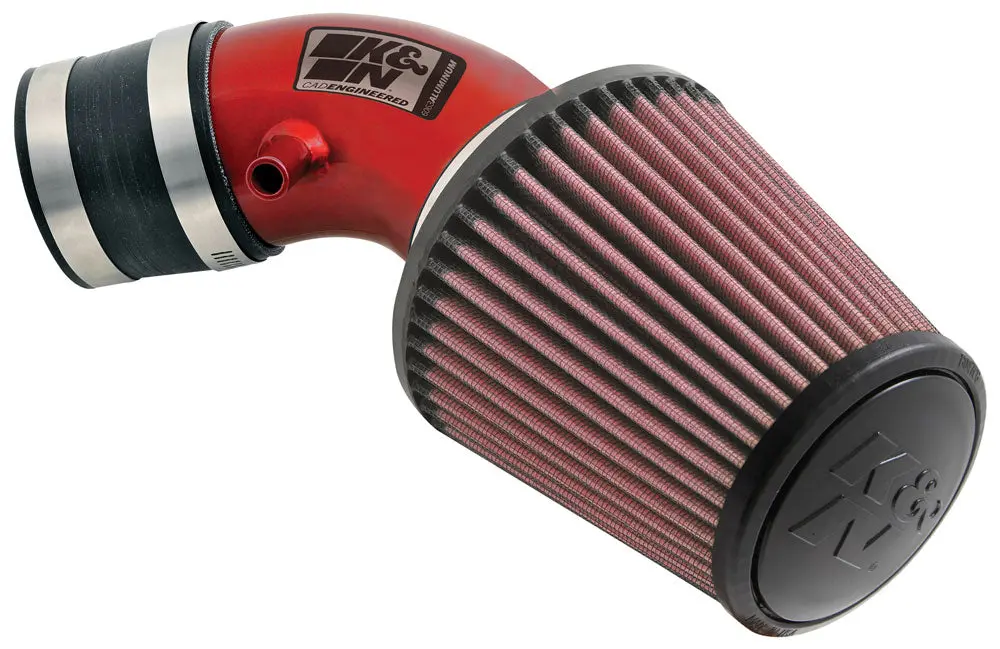 K&N - Performance Air Intake System - Typhoon; Mini Cooper L4-1.6L F/I (Sr) 2002-2006; Red (69-2020Tr) 1