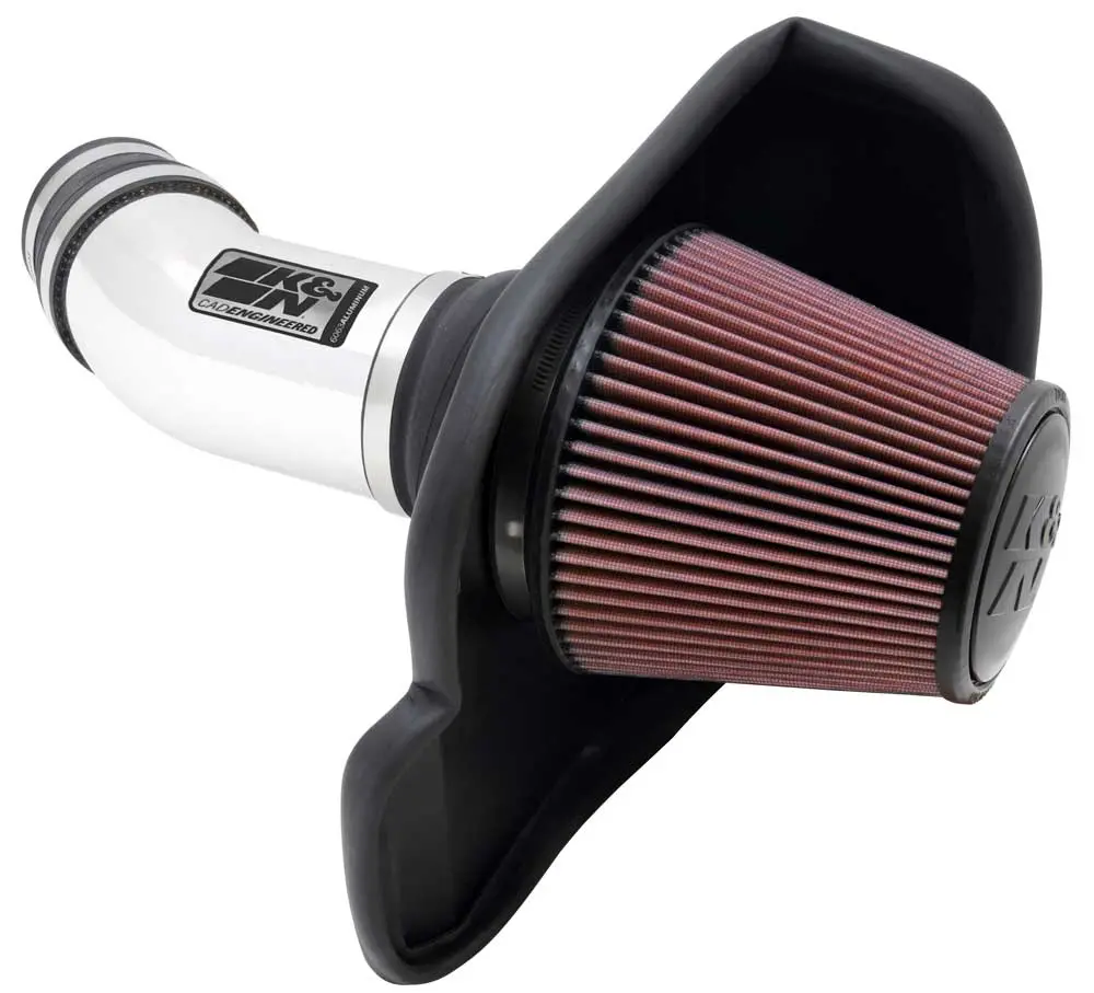 K&N - Performance Air Intake System - Typhoon; Dodge Challenger V8-6.4L F/I, 2011-2023 (69-2545Tp) 1