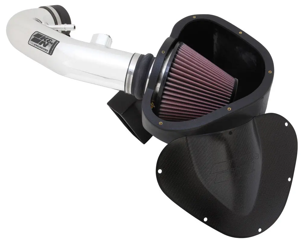 K&N - Performance Air Intake System - Typhoon; Ford Mustang Gt 5.0L V8, 2011-2014 (69-3527Tp) 1