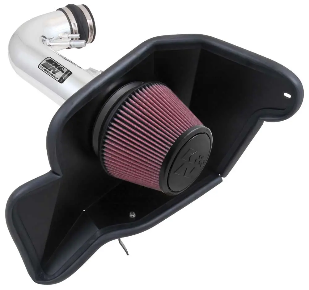 K&N - Performance Air Intake System - Typhoon; Ford Mustang Gt V8-5.0L F/I, 2015-2017 (69-3535Tp) 1
