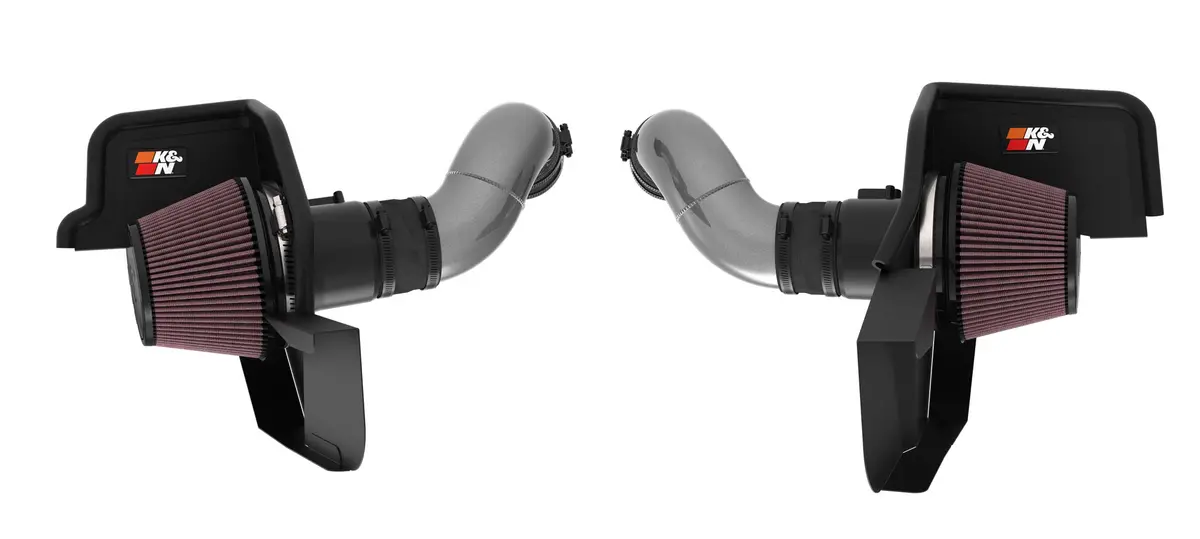 K&N - Performance Air Intake System - Typhoon: Ford Mustang V8-5.0L F/I, 2024 (69-3541Tc) 1