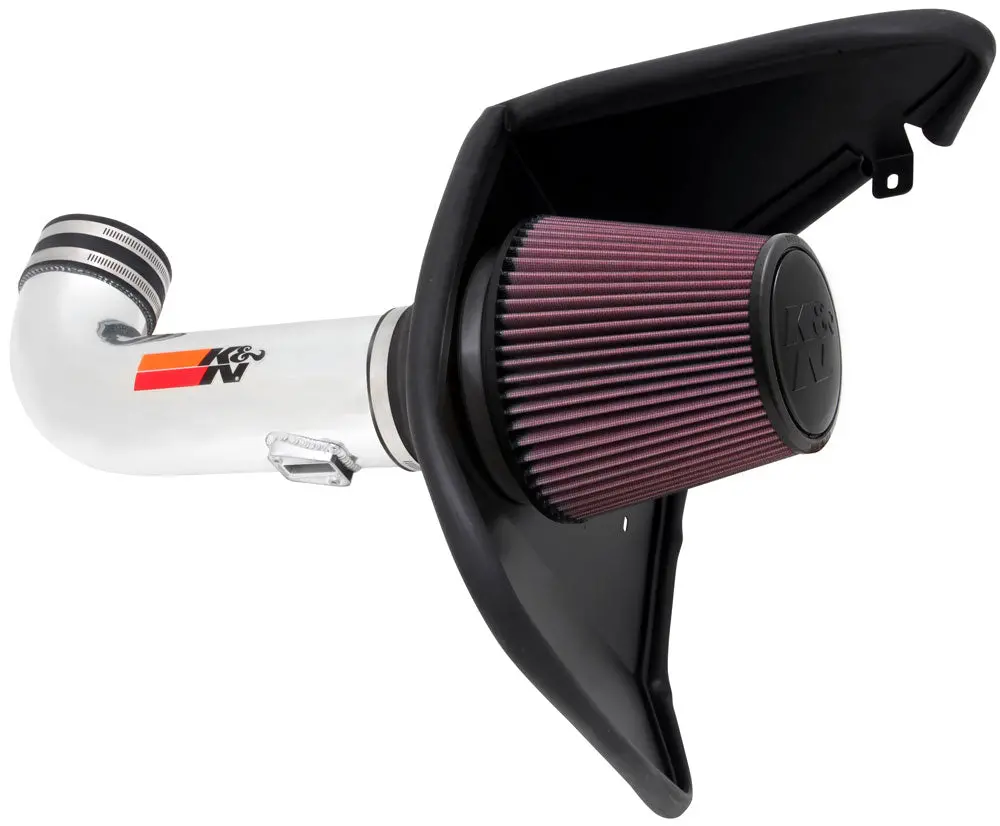 K&N - Performance Air Intake System - Typhoon; Chevrolet Camaro Ss 6.2L-V8, 2010-2015 (69-4519Tp) 1