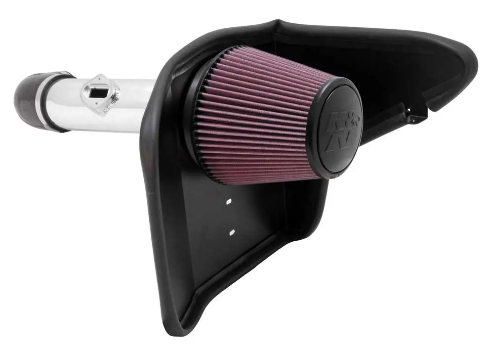 K&N - Performance Air Intake System - Typhoon; Chevrolet Camaro V6-3.6L F/I, 2010-2011 (69-4520Tp) 1