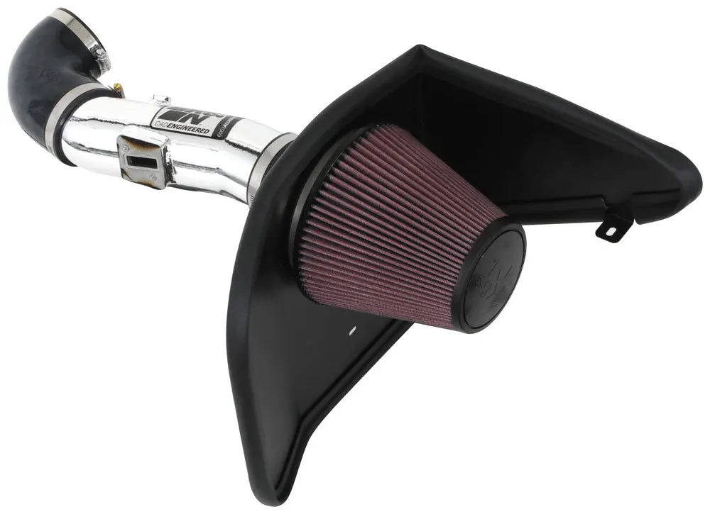 K&N - Performance Air Intake System - Typhoon; Chevrolet Camaro V6-3.6L F/I; 2012-2015 (69-4523Tp) 1
