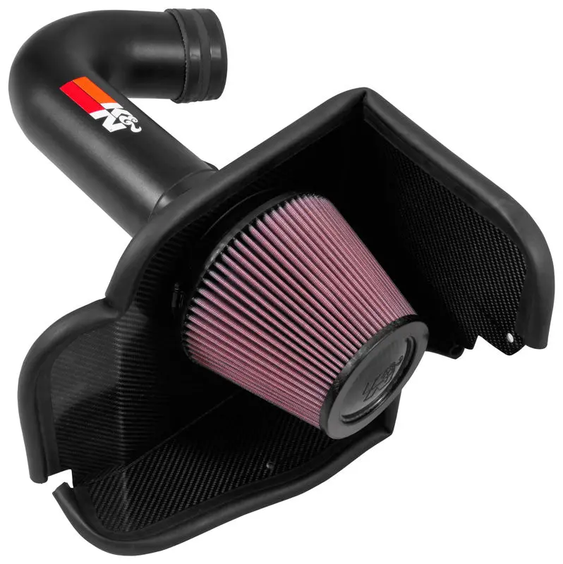 K&N - Performance Air Intake System - Typhoon; Chevy Camaro Z28, 7.0L F/I, 2014-2015 (69-4533Ttk) 1