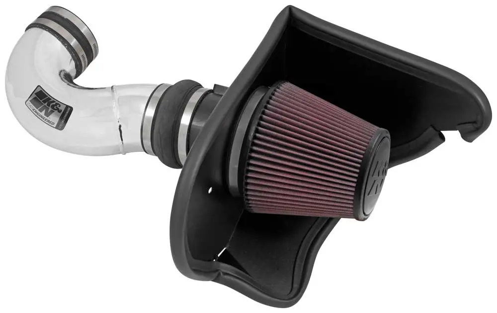K&N - Performance Air Intake System - Typhoon; Chevy Camaro Ss V8 6.2L F/I, 2016-2023 (69-4534Tp) 1