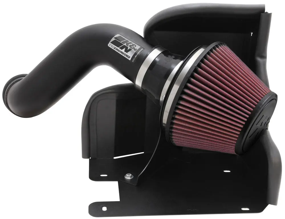 K&N - Performance Air Intake System - Typhoon; Hyundai Sonata L4-2.4L, 2011-2014 (69-5301Ttk) 1