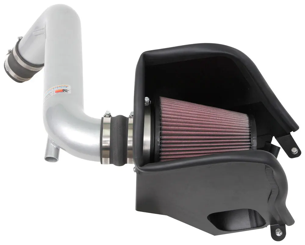 K&N - Performance Air Intake System - Typhoon; Hyundai Veloster R L4-1.6L F/I Turbo, 2019-2021 (69-5323Ts) 1
