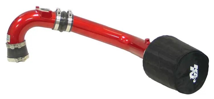 K&N - Performance Air Intake System - Typhoon; Mazda 3, L4-2.3L (Cca), 04; Red (69-6010Tr) 1