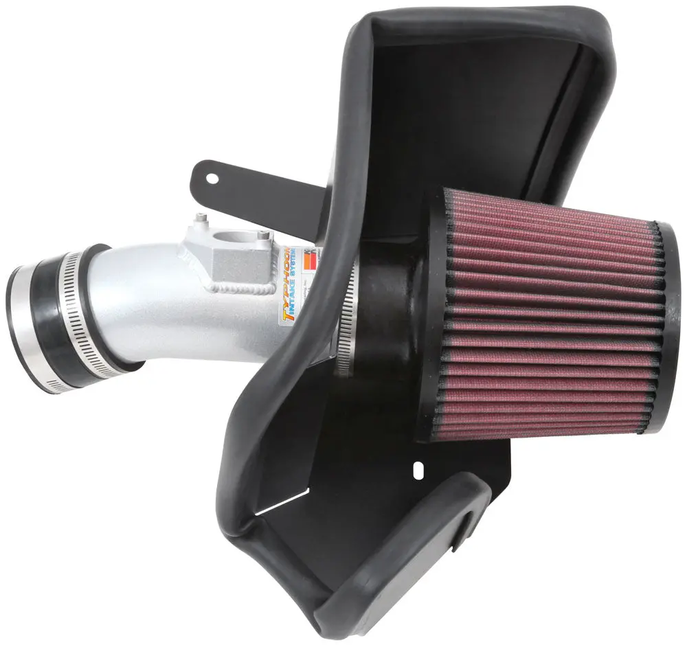 K&N - Performance Air Intake System - Typhoon; Mazda 3, L4-2.0L F/I, 2011-2013 (69-6031Ts) 1