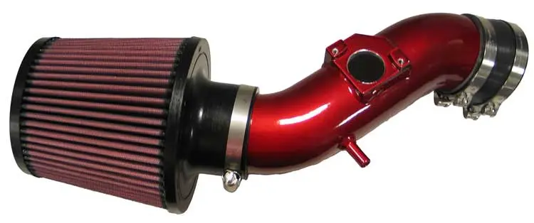 K&N - Performance Air Intake System - Typhoon (Eu); Toyota Corolla, L4-1.8L, Red (69-8751Tr) 1