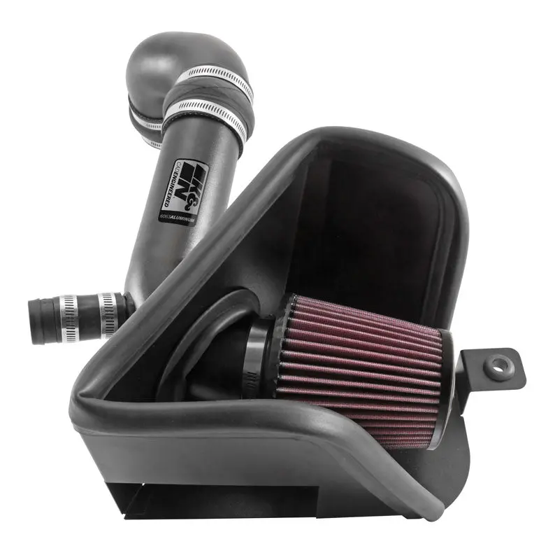K&N - Performance Air Intake System - Typhoon; Vw Gti L4-1.8L F/I, 2015-2022 (69-9506Ttk) 1