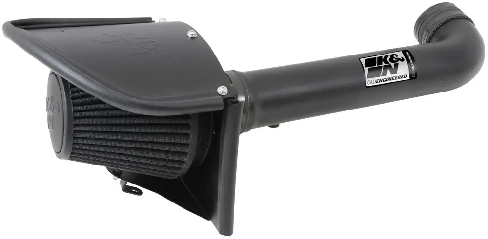 K&N - Performance Air Intake System - Perf. Intake Kit; Jeep Wrangler V6-3.6L F/I, 2012-2018 (71-1566) 1
