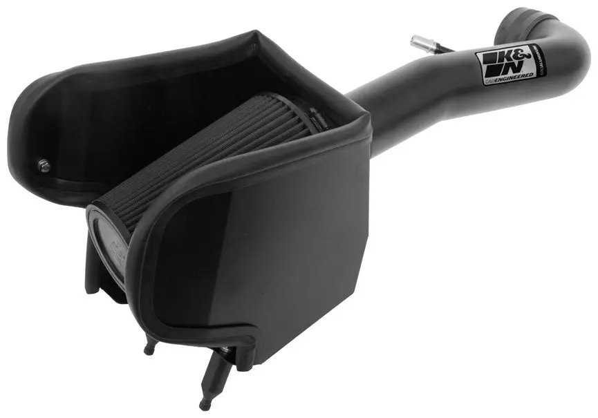K&N - Performance Air Intake System - Perf. Intake Kit; Jeep Wrangler Jl V6-3.6L F/I - 2018-2023 (71-1576) 1
