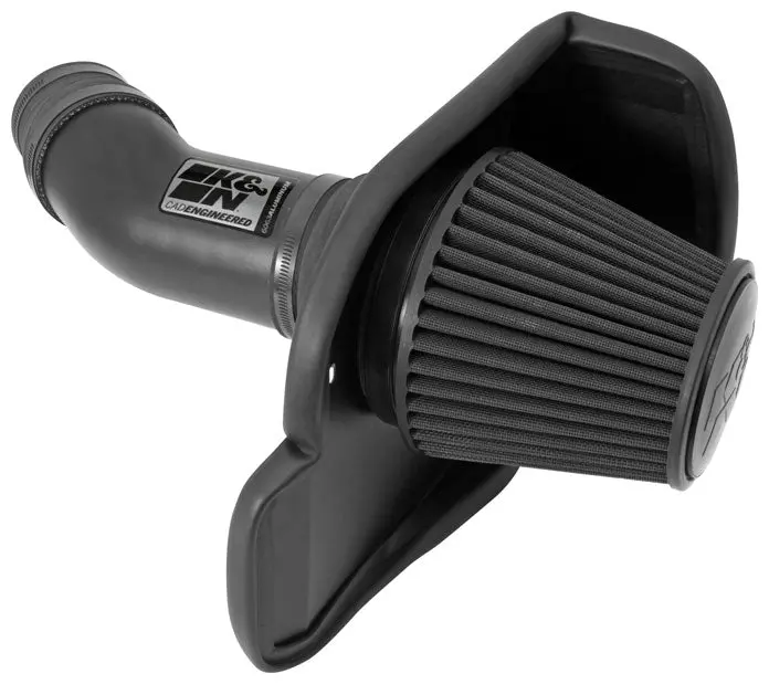 K&N - Performance Air Intake System - Perf. Intake Kit; Dodge Challenger V8-6.4L F/I, 2011-2023 (71-2545) 1