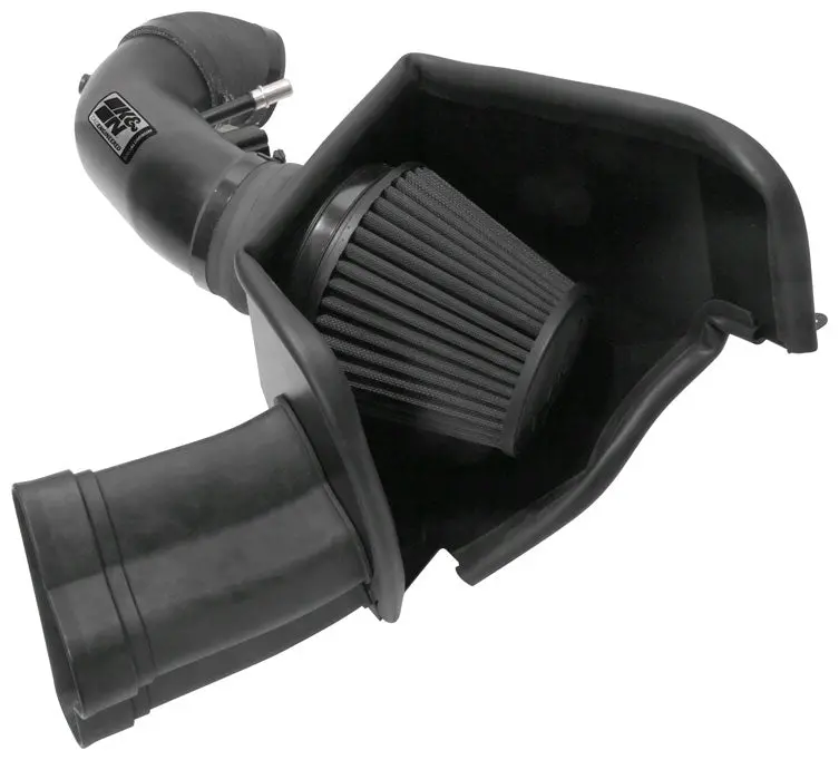 K&N - Performance Air Intake System - Perf. Intake Kit; Ford Mustang Gt V8-5.0L F/I, 2018-2021 (71-3540) 1