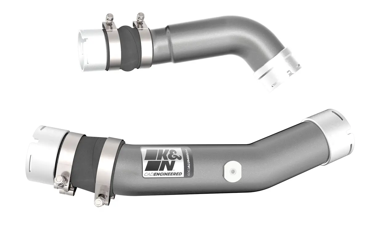 K&N - Charge Pipe - Aluminum Tube - Toyota Tacoma L4-2.4L Turbo F/L - Charge Pipe Kit; Toyota Tacoma L4-2.4L Turbo F/L; 2024 (77-1023Kc) 1