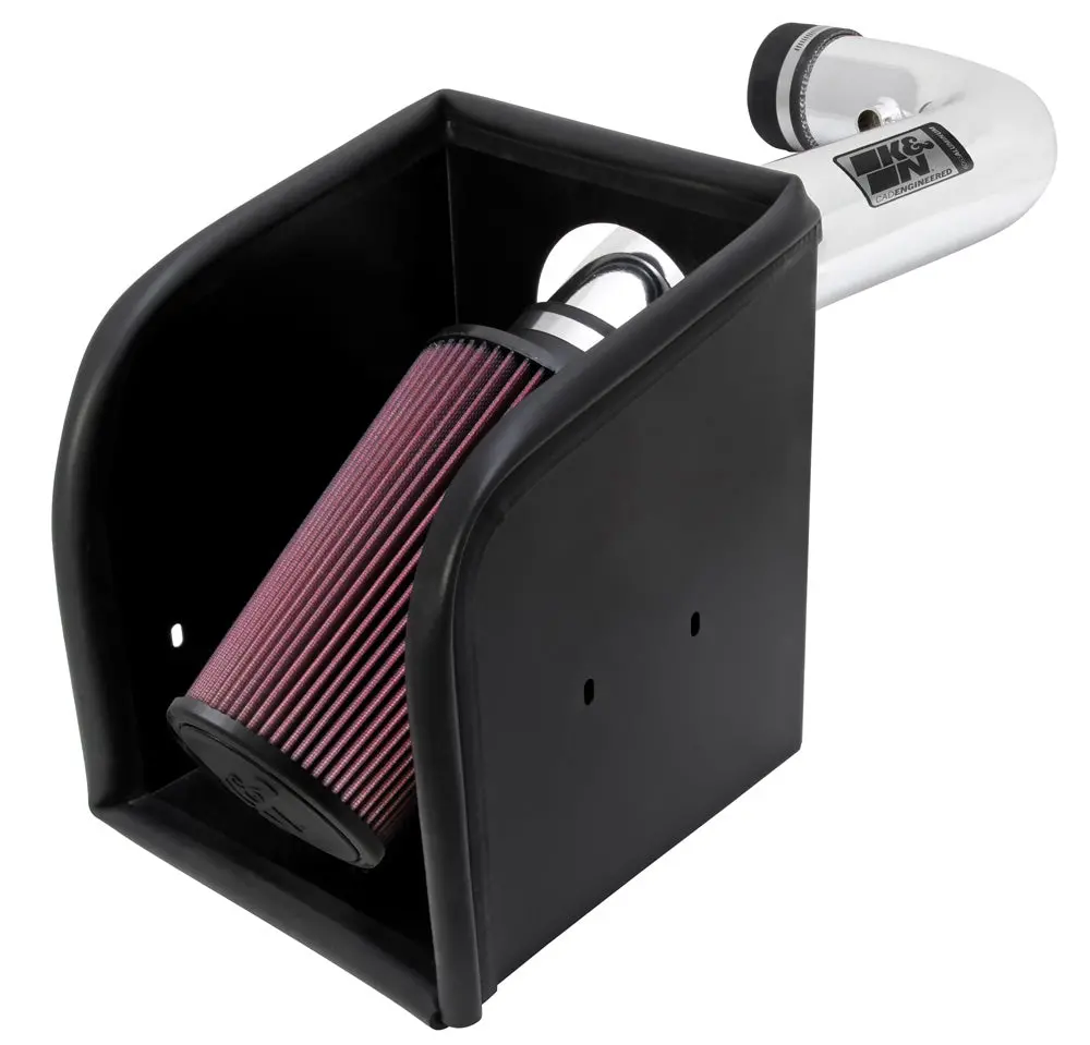K&N - Performance Air Intake System - Perf. Intake Kit; Dodge Ram 15/25/3500 V8-5.7L F/I, 2003-2008 (77-1533Kp) 1