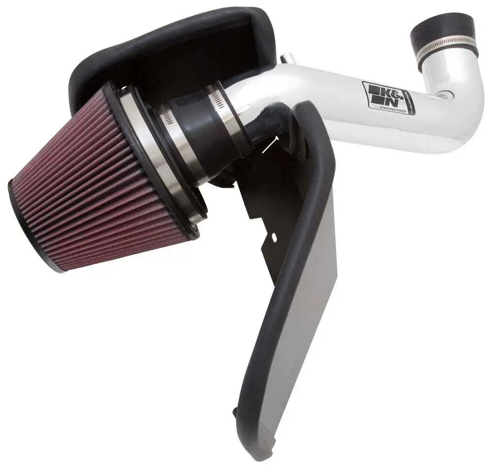 K&N - Performance Air Intake System - Perf. Intake Kit; Dodge Dakota V8-4.7L F/I, 2005-2010 (77-1546Kp) 1