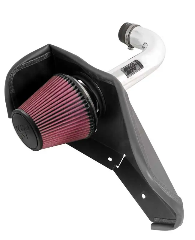 K&N - Performance Air Intake System - Perf. Intake Kit;Dodge/Mitsubishi Dakota/Raider, V6-3.7L, 07-08 (77-1558Kp) 1