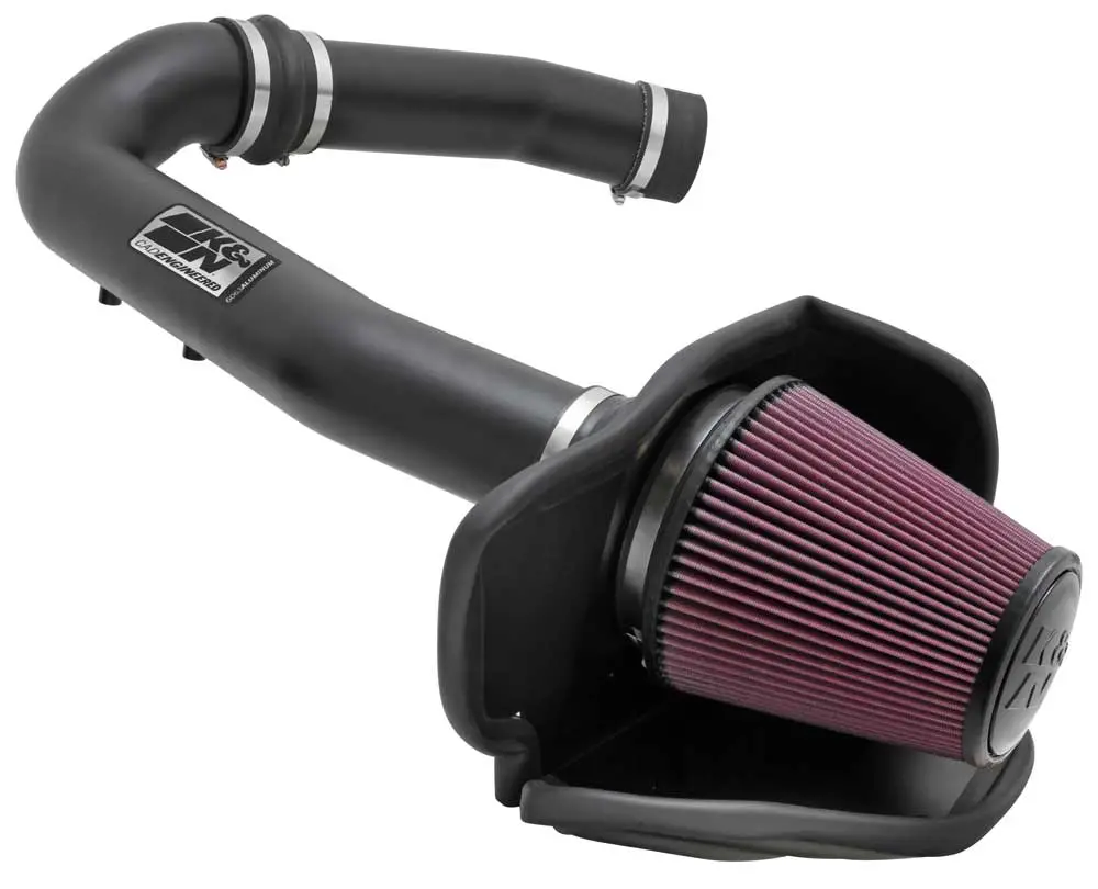 K&N - Performance Air Intake System - Perf. Intake Kit; Jeep Grand Cherokee, Dodge Durango V6-3.6L F/I (77-1560Ktk) 1