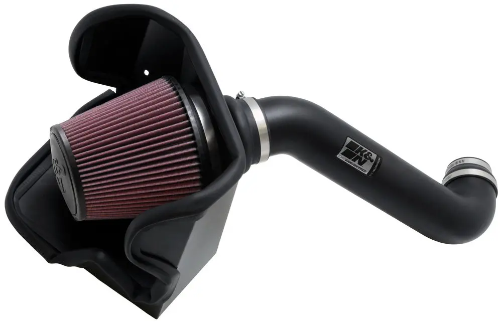 K&N - Performance Air Intake System - Perf. Intake Kit; Jeep Liberty 3.7L-V6, 2010-2012 (77-1562Ktk) 1