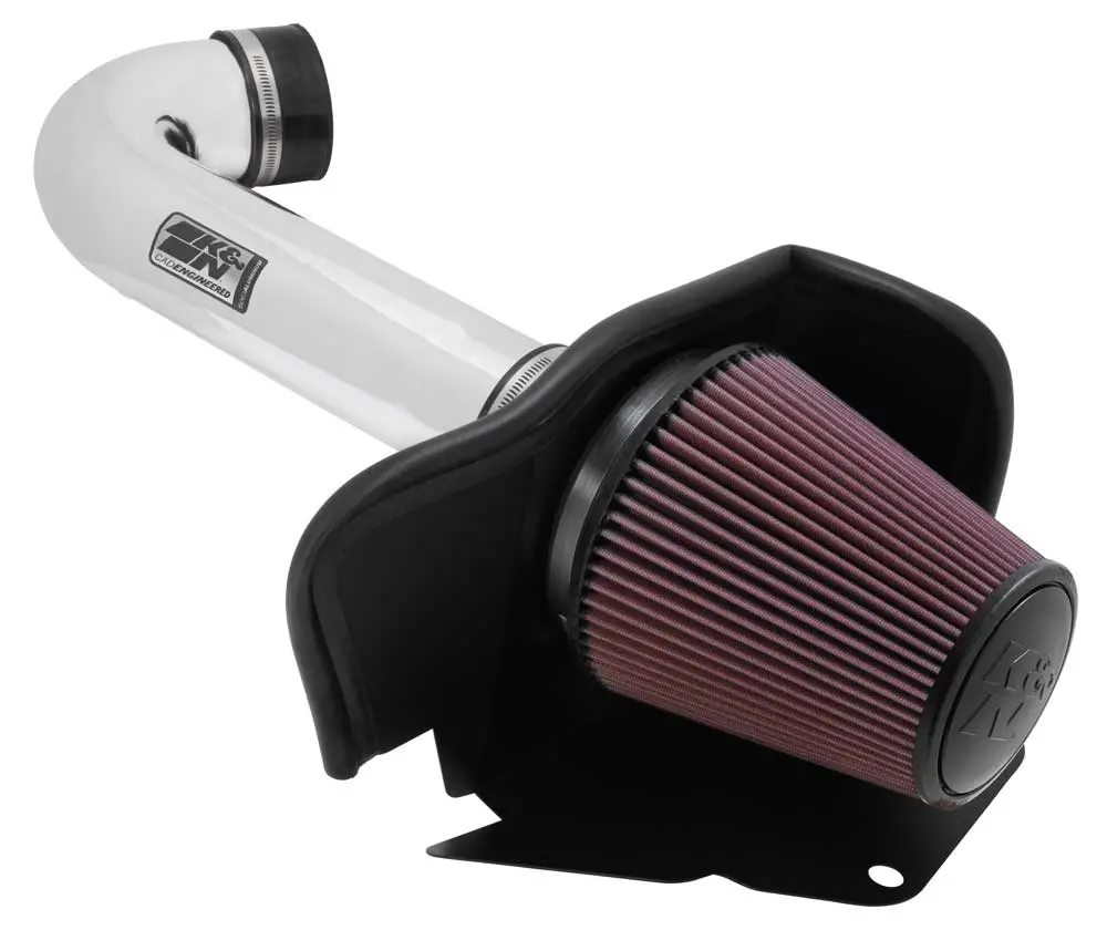 K&N - Performance Air Intake System - Perf. Intake Kit; Jeep Grand Cherokee/Durango V8 F/I, 2011-22 (77-1563Kp) 1