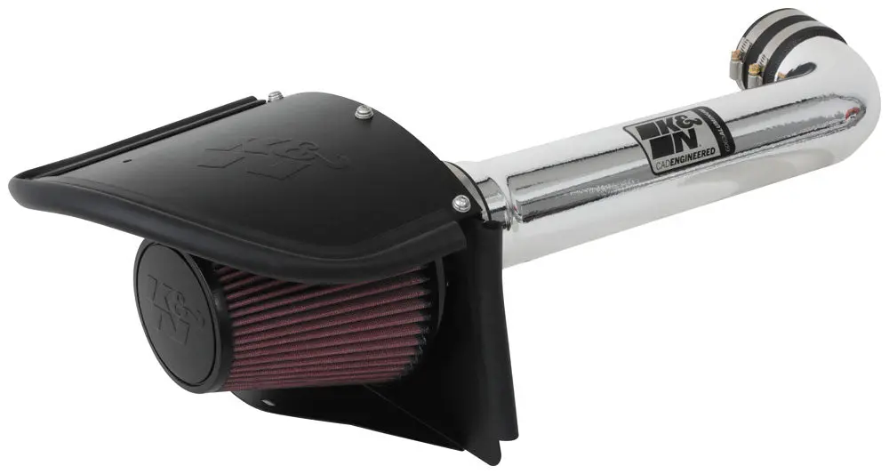 K&N - Performance Air Intake System - Perf. Intake Kit; Jeep Wrangler V6-3.6L F/I, 2012-2018 (77-1566Kp) 1