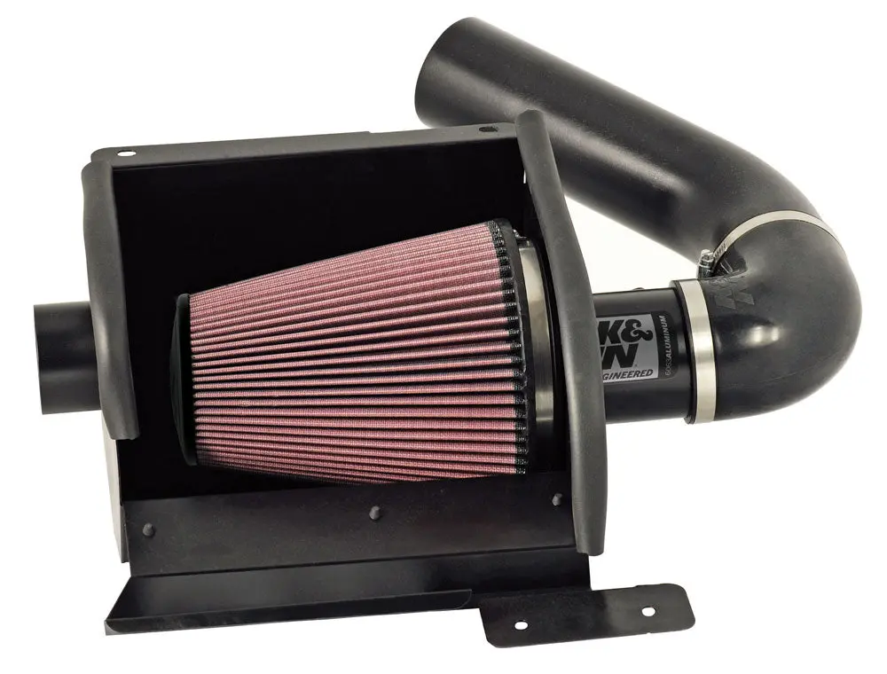 K&N - Performance Air Intake System - Perf. Intake Kit; Ford E350/E450 Econoline, V10-6.8L; 1997-2016 (77-2570Ktk) 1