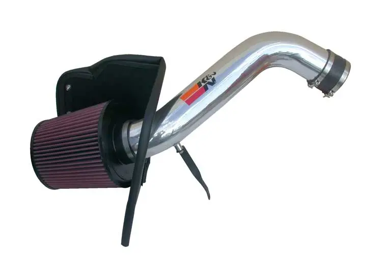 K&N - Performance Air Intake System - Perf. Intake Kit; Chevy Silverado Hd, V8-6.6L Dsl, 01-04, Pol (77-3034Kp) 1