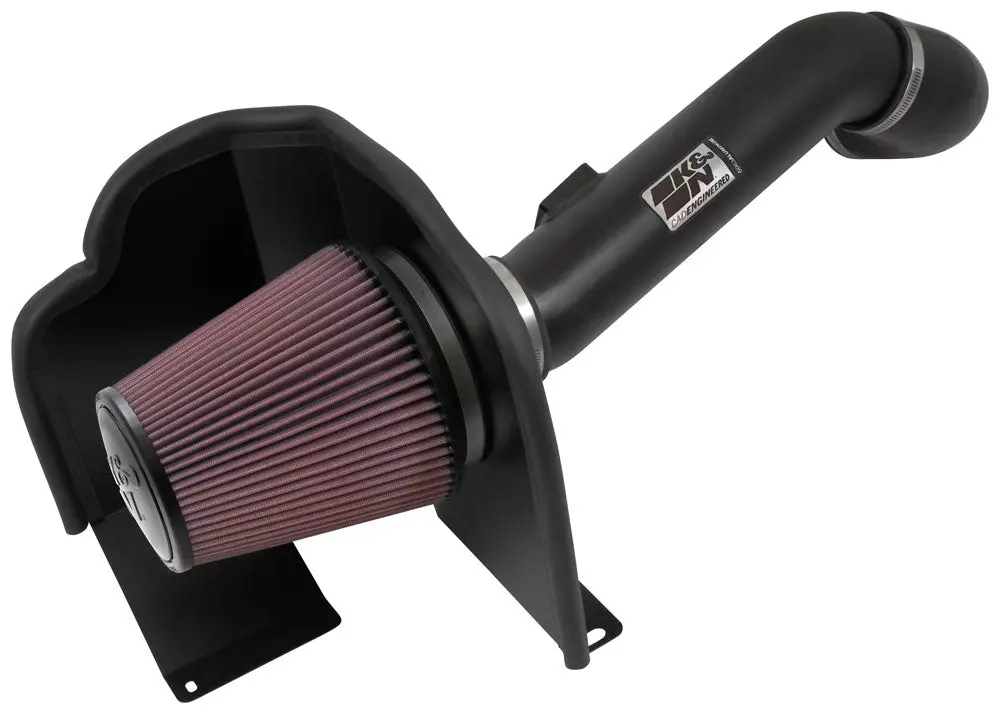 K&N - Performance Air Intake System - Perf. Intake Kit; Chevrolet/Gmc Silverado 6.0L 16-19 (77-3090Ktk) 1