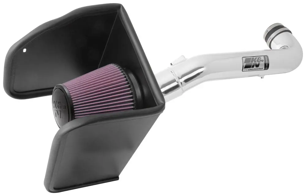 K&N - Performance Air Intake System - Perf. Intake Kit; Chevrolet Colorado V6-3.6L F/I, 2017-2021 (77-3104Kp) 1