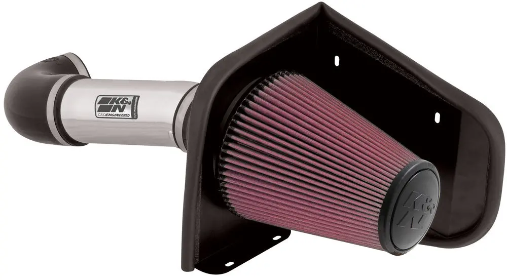 K&N - Performance Air Intake System - Perf. Intake Kit; Nissan Titan/Path/Titan/Qx56 V8-5.6L, 04-11 (77-6012Kp) 1