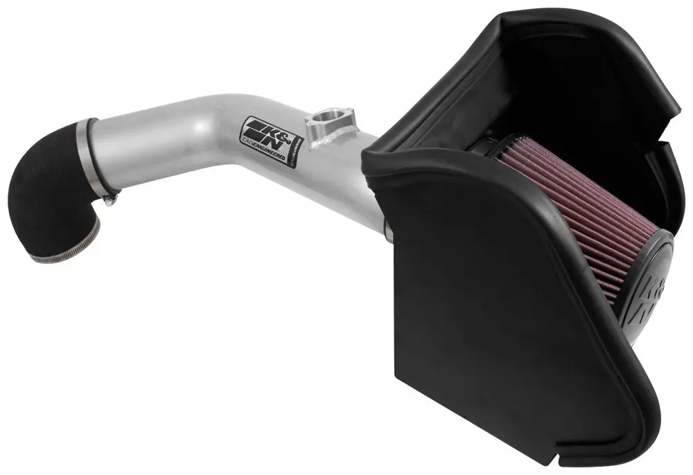 K&N - Performance Air Intake System - Perf. Intake Kit; Nissan Titan Xd V8-5.0L Dsl, 2016-2018 (77-6017Ks) 1