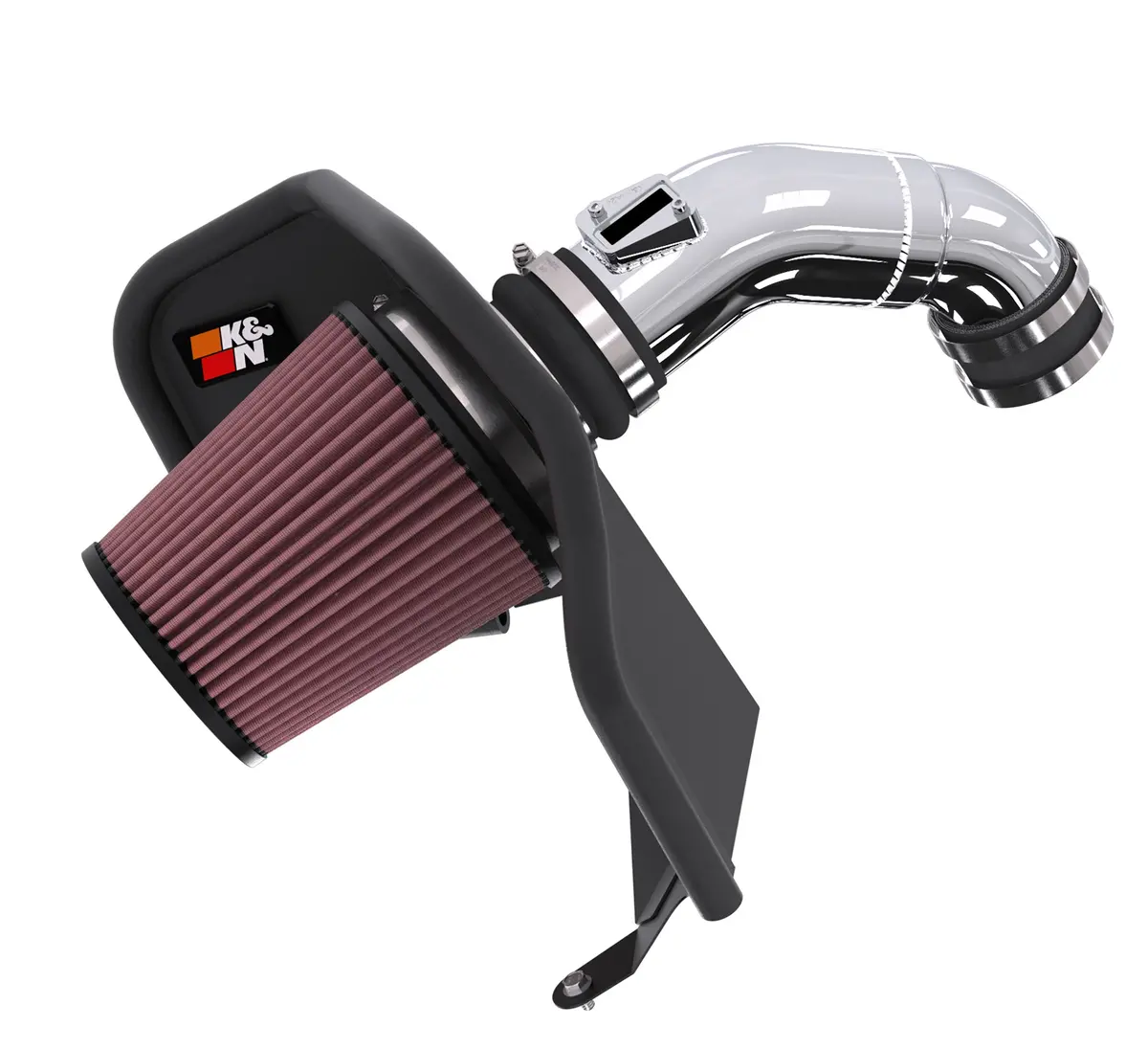 K&N - Performance Air Intake System - Perf. Intake Kit; Toyota Tacoma L4-2.4L Turbo, 2024 (77-9043Kp) 1