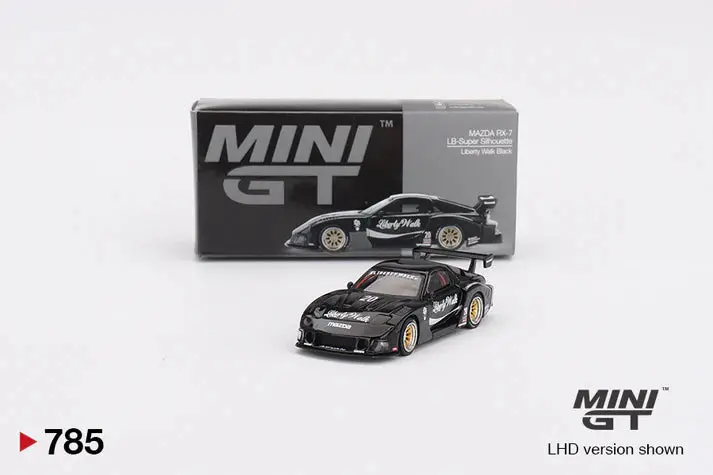 Mini Gt - 1/64 Rx7 Silhouette Black 1