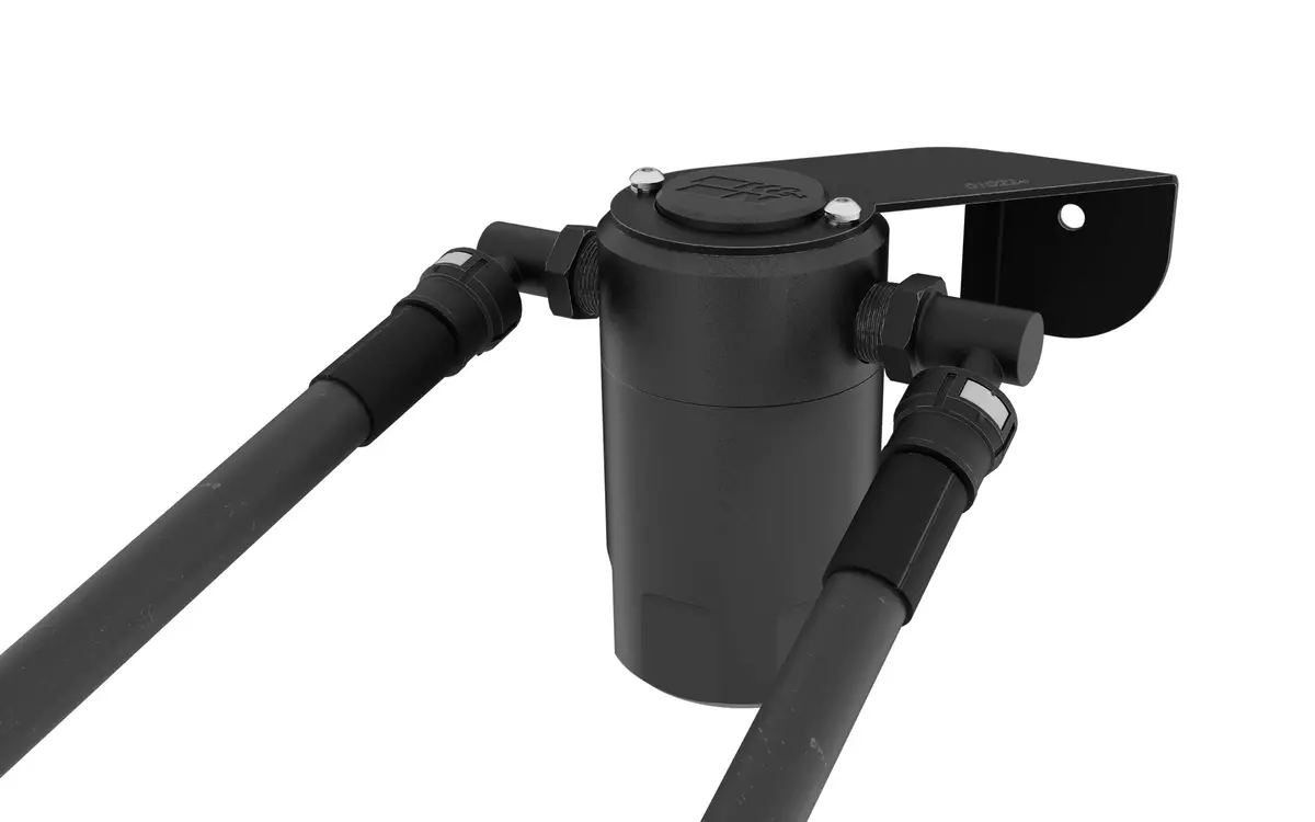 K&N - Oil Catch Can - Catch Can; Oil Separator, Chev Silverado 1500, 5.3/6.2L 2019-202 (81-0804) 1